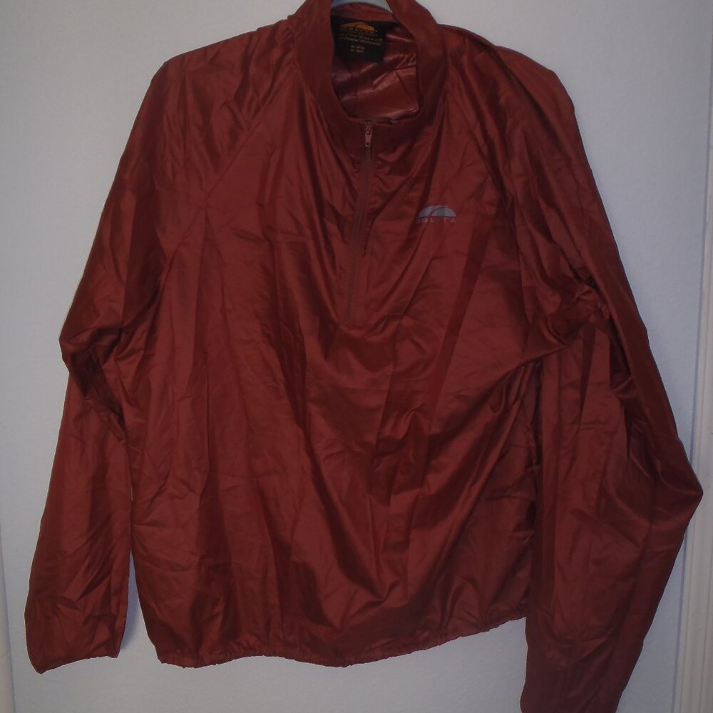 Golite mens large running outdoorsport wind block jacket amazing soft rare piece